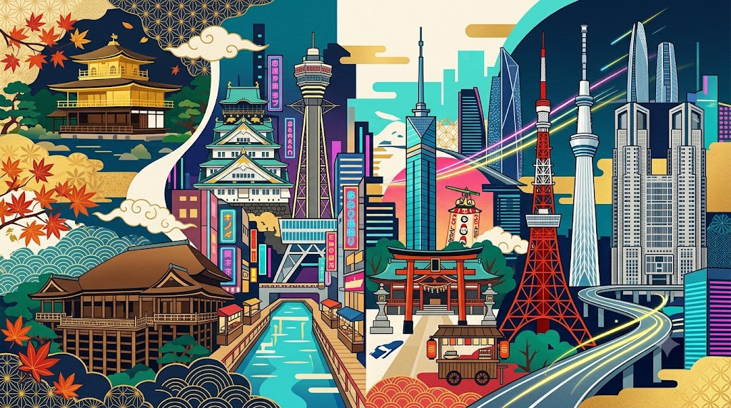 東京の都市部に建つマンションの外観