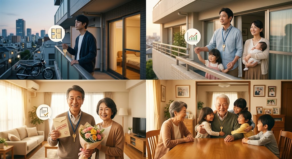 お客様と長期的な資産形成について相談する様子