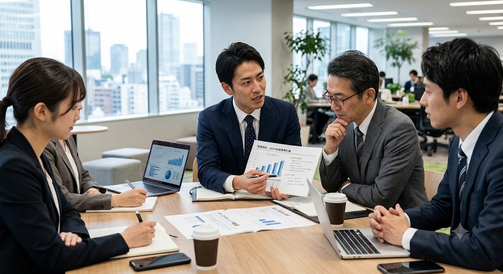 紹介をきっかけとした相談の様子